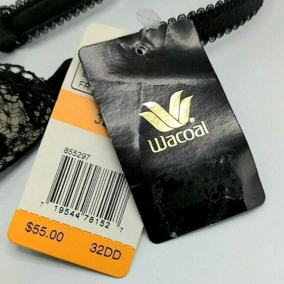 Wacoal Womens Lace To Love Underwire Bra Black Style 855297 Size 32DD NEW - Picture 5 of 10